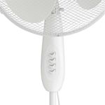 Ventilador de Pedestal 41.5 Cm Blanco 45 W