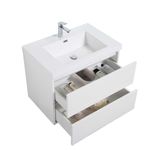 Mueble con Lavamanos Empotrable Selene Blanco 74.20X47.40X50 Cm