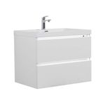 Mueble con Lavamanos Empotrable Selene Blanco 74.20X47.40X50 Cm