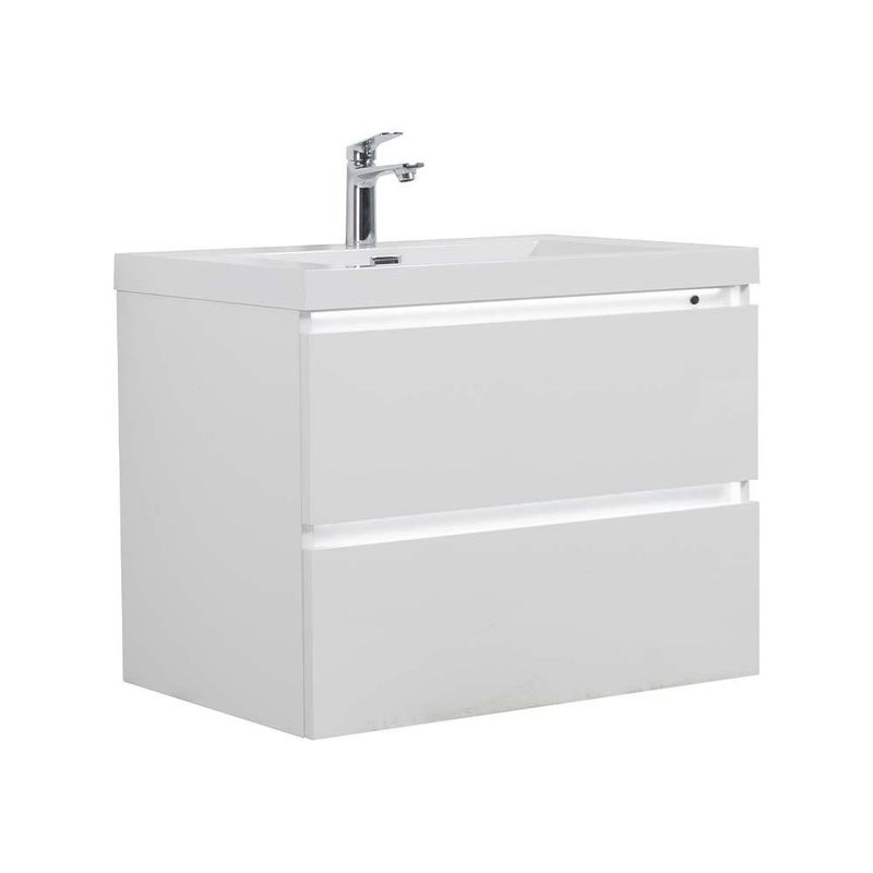 Mueble con Lavamanos Empotrable Selene Blanco 74.20X47.40X50 Cm