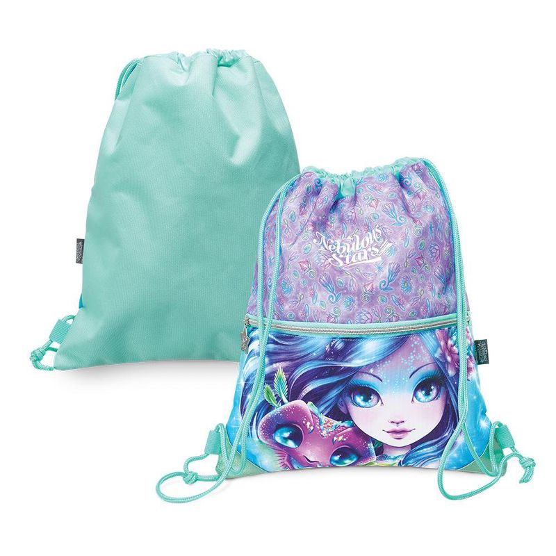Mochila Tipo Bolsa Nebulous Stars Verde Menta