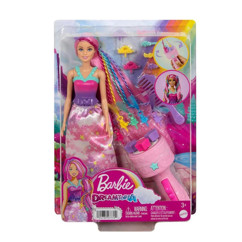 Barbie Trenzas Mágicas Dreamtopia