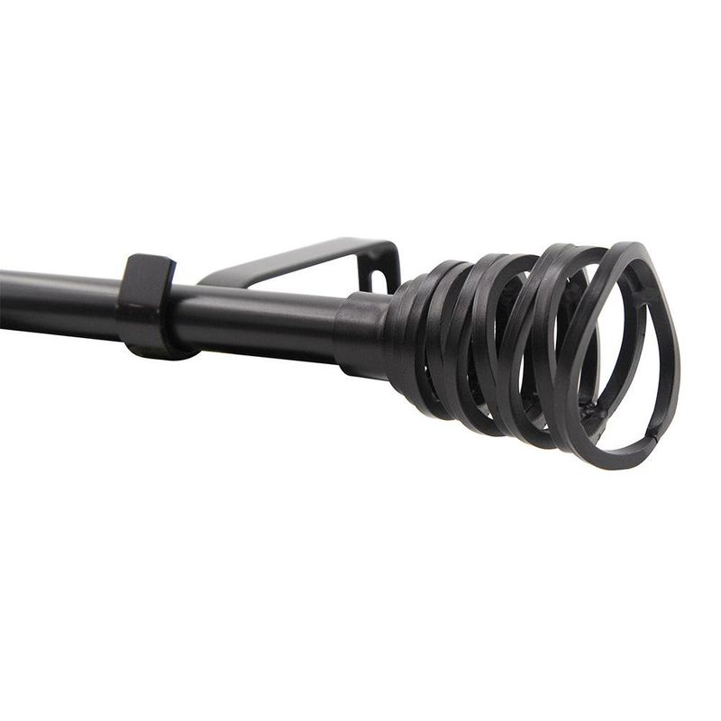 Galería de Metal Extensible Expresso Negro Matte -Varios Tamaños