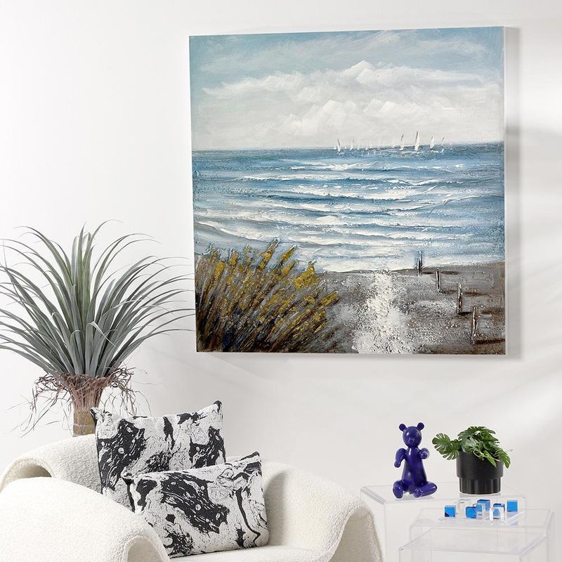 Cuadro Decorativo Paisaje 100x3x100 Cm