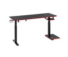 Escritorio Gamer Hunter Negro y Rojo