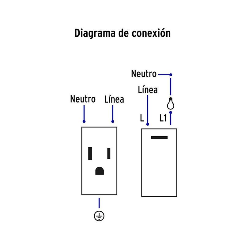 Tomacorriente + 2 Interruptores 1 Modulo Lisboa  Negro - Volteck