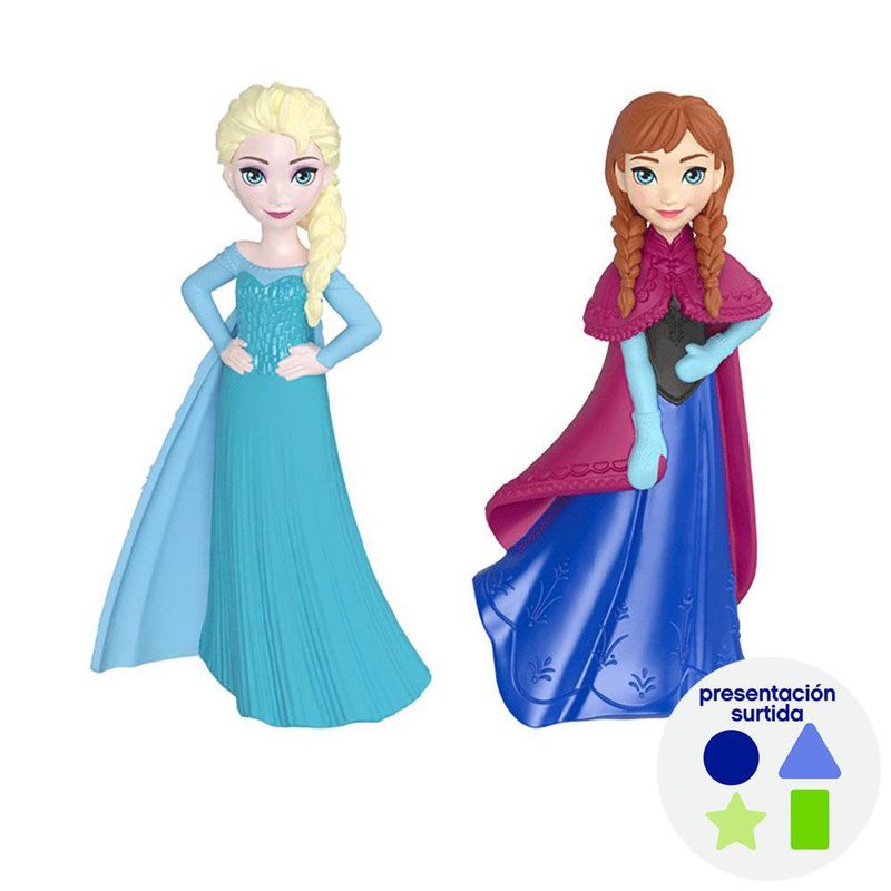 Muñeca Mini Elsa de Frozen 7.5 Cm Diseños Surtidos