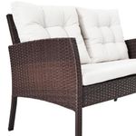 Set de Sofá + 2 Sillas + Mesa Café
