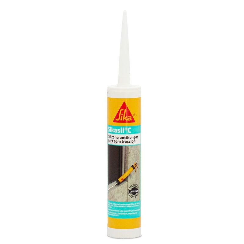 Sellador Sikasil C Trans 300 Ml - Sika