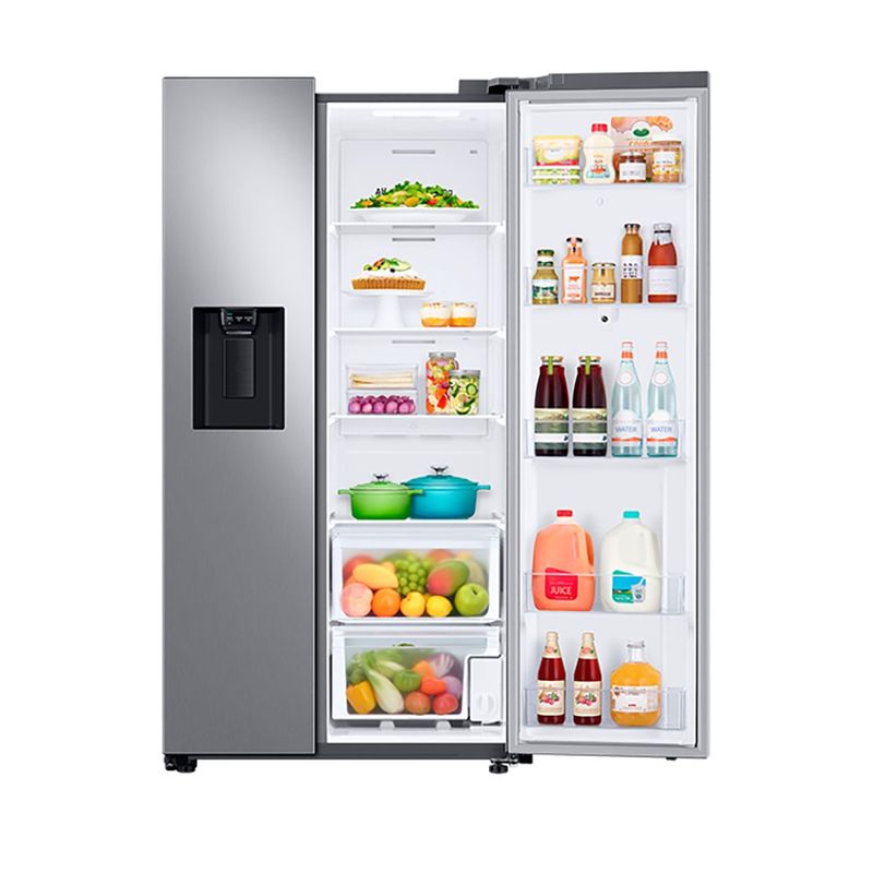 Refrigeradora Samsung Side By Side 22 Pies Gris