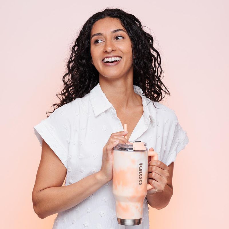 Termo Peach Ice Dye 32 Oz