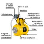 Bomba Hidroneumática de 1/2 Hp 24 L