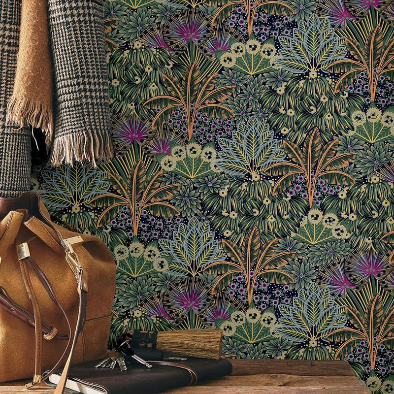 Papel Tapiz Olivia Verde 0.53 x 10.05 M