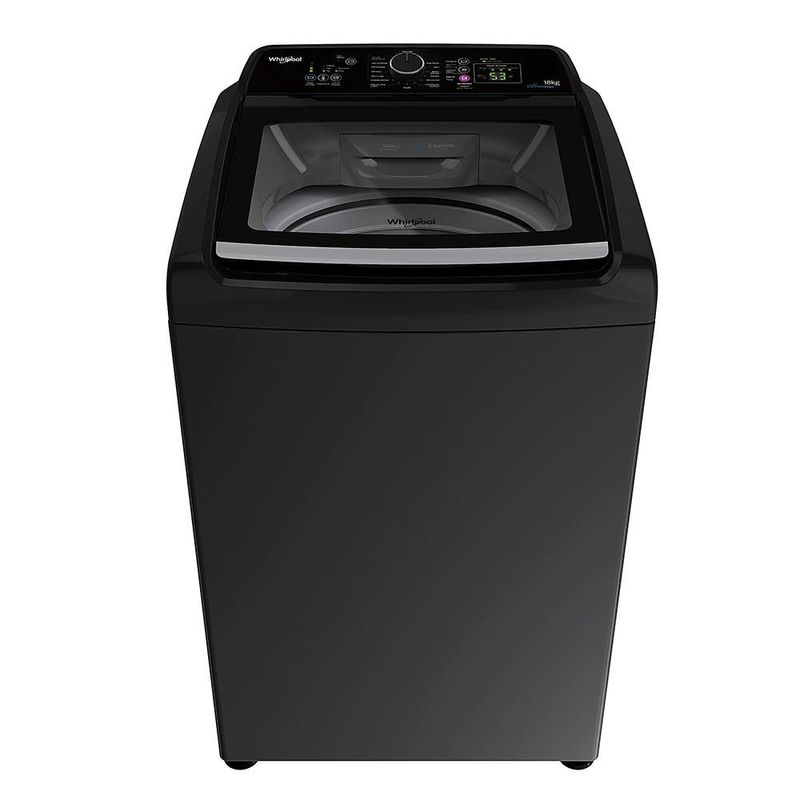 Lavadora Automática Carga Superior Negra de 19 Kg
