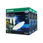 Set de 3 Lámparas LED Ufo Flat Luz Blanca 40 W