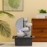 Fuente Jarras Marfil con Luz Led