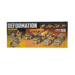 Robot de Construcción y Grúa Amarillo 9 Plg