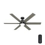Ventilador Negro Mate 60 Plg Gravity Hunter