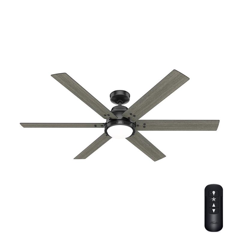 Ventilador Negro Mate 60 Plg Gravity Hunter