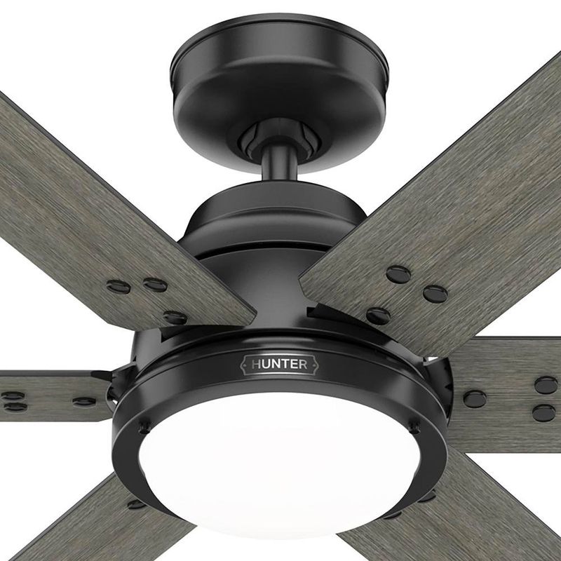 Ventilador Negro Mate 60 Plg Gravity Hunter