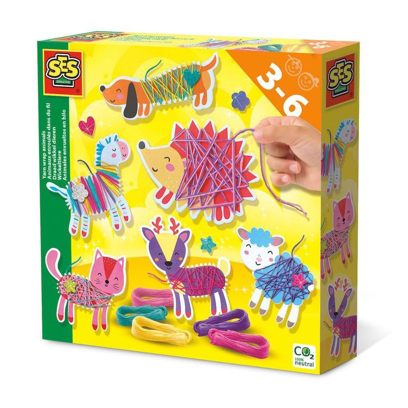 Animales para Envolver con Hilo
