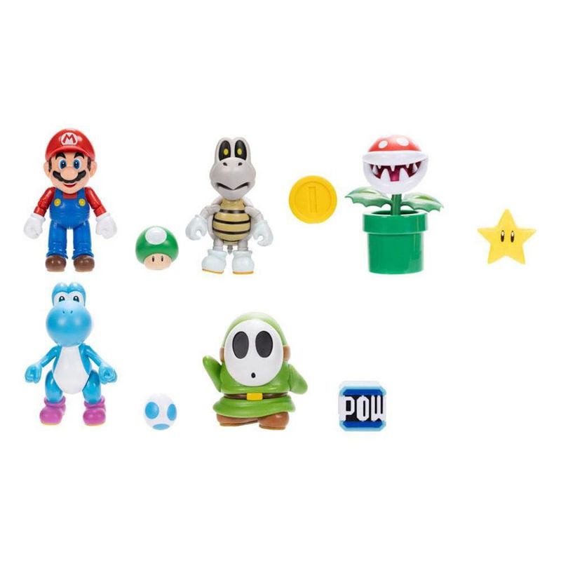 Figura de Acción Super Mario 4 Plg
