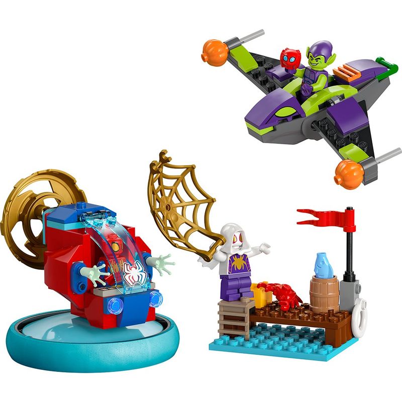 Set de Spidey con Duende Verde y Accesorios
