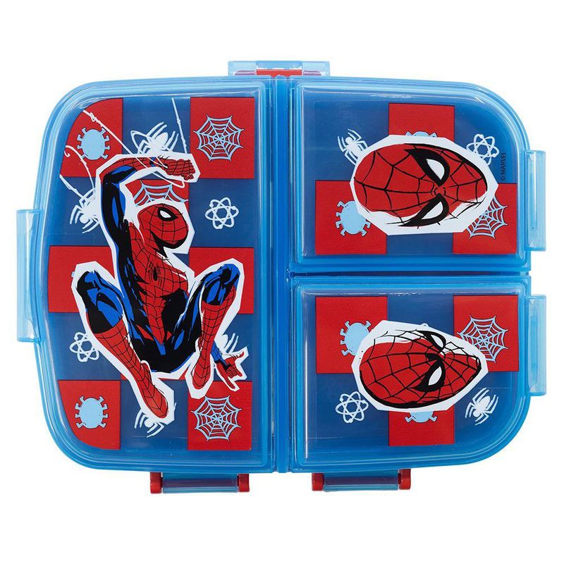 Contenedor de Alimentos Diseño Divertido y Práctico Spiderman