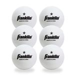 Pelotas de Ping Pong Plásticas Blancas 6 Unidades