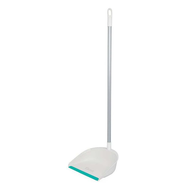 Recogedor Plástico con Bastón de Madera 82 Cm