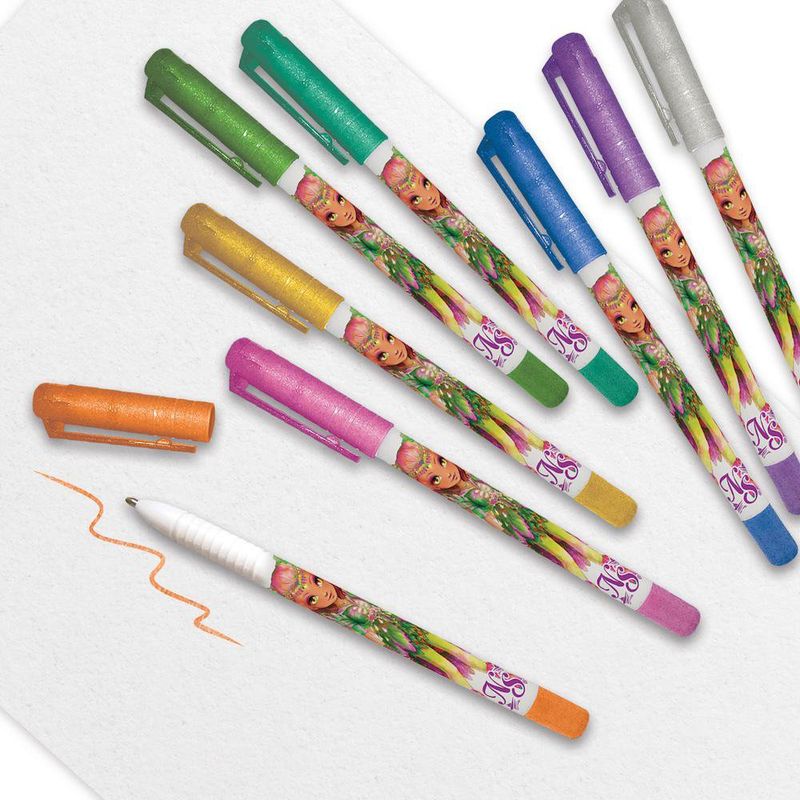 Set De 8 Bolí­grafos De Gel Nebulous Stars - Diseños Surtidos