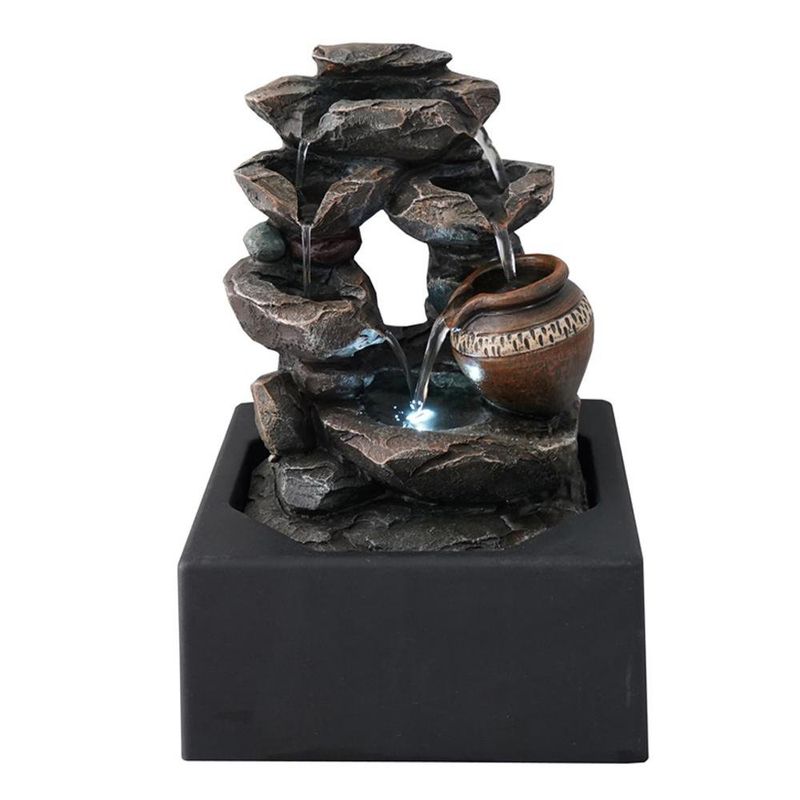 Fuente Jarras con Luz Led