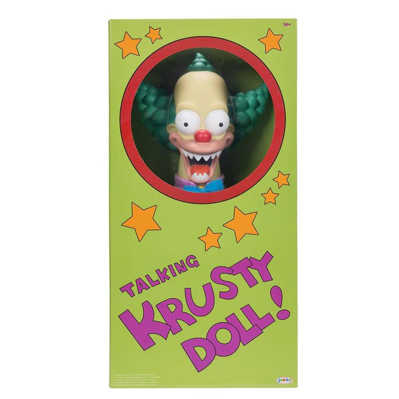 Muñeco Parlante Krusty de Los Simpsons 18 Plg