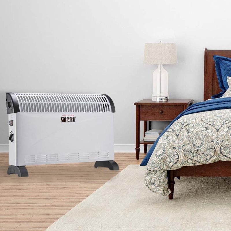 Calentador Eléctrico Rosthal con Termostato 50x20x39 Cm