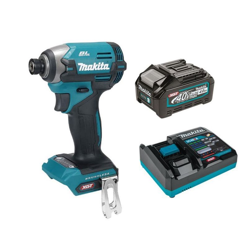 Atornillador Industrial de Impacto 40 V de 1/4 Plg - Makita