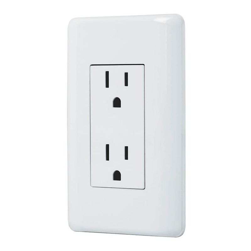 Tomacorriente Doble Basic Blanco - Volteck