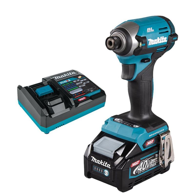 Atornillador Industrial de Impacto 40 V de 1/4 Plg - Makita