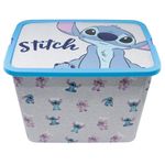 Caja de Almacenamiento Click Diseño Stitch y Angel 23 L