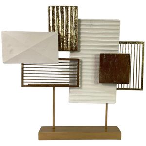 Centro de Mesa de Metal