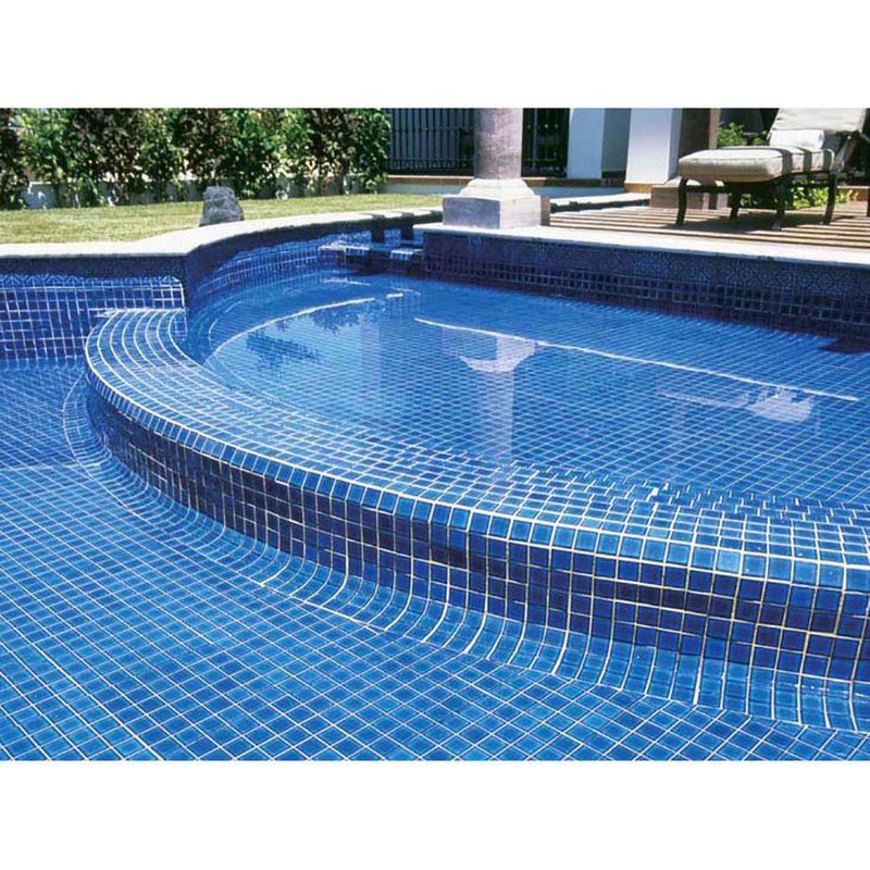 Mosaico Mid Blue Mosaico De 30X30 Cm - Interceramic