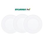 Set de 3 Paneles LED Redondos Empotrables Luz Día 12 W