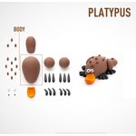 Set de 15 Latas de Arcilla Animales