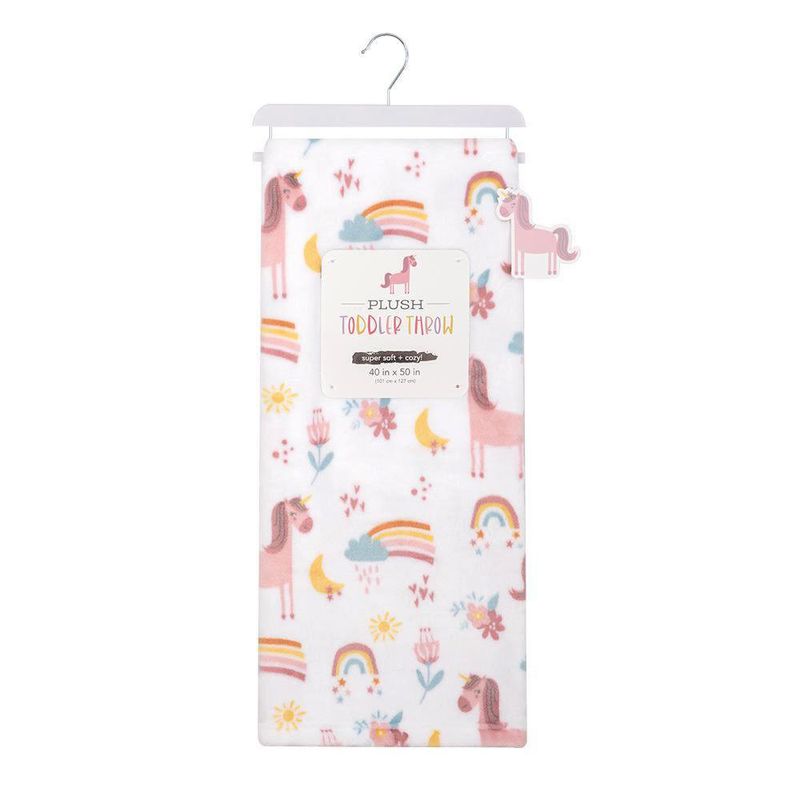 Frazada para Niños Diseño Unicornio 101 X 127 Cm