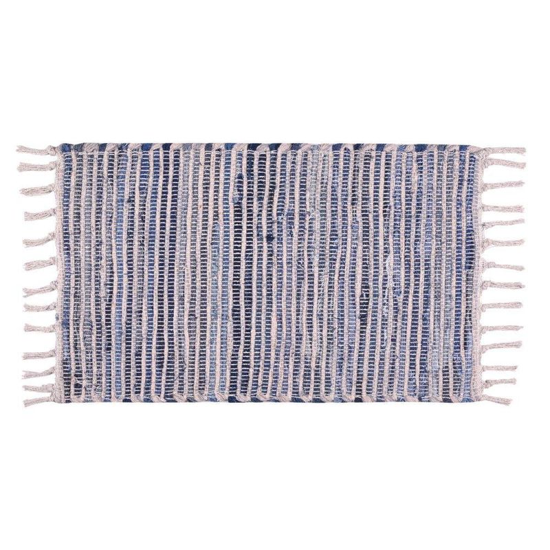 Alfombra para Pie de Cama Diseño Denim