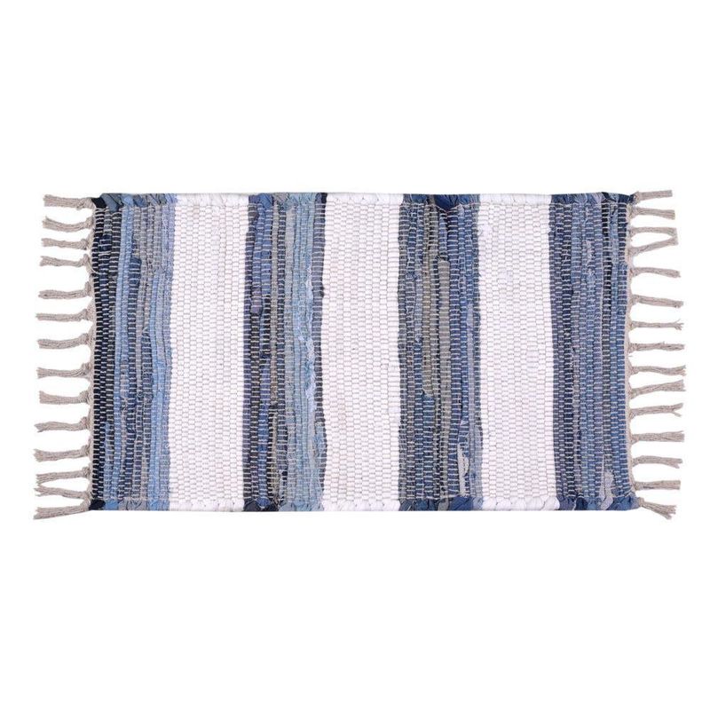 Alfombra para Pie de Cama Diseño Denim