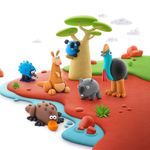 Set de 15 Latas de Arcilla Animales