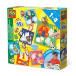 Juego Dónde Vivo Pegar Animales