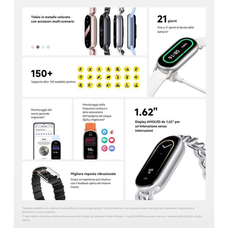 Pulsera Inteligente Xiaomi Smart Band 9 Negro