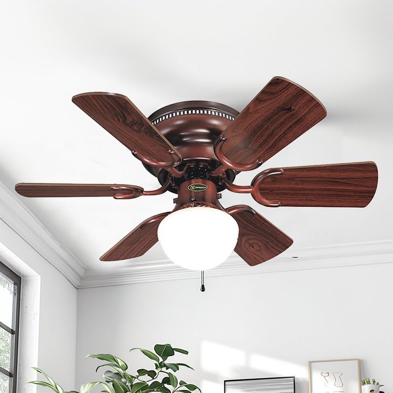 Ventilador de Techo Petite Rustic Bronce 30 Plg
