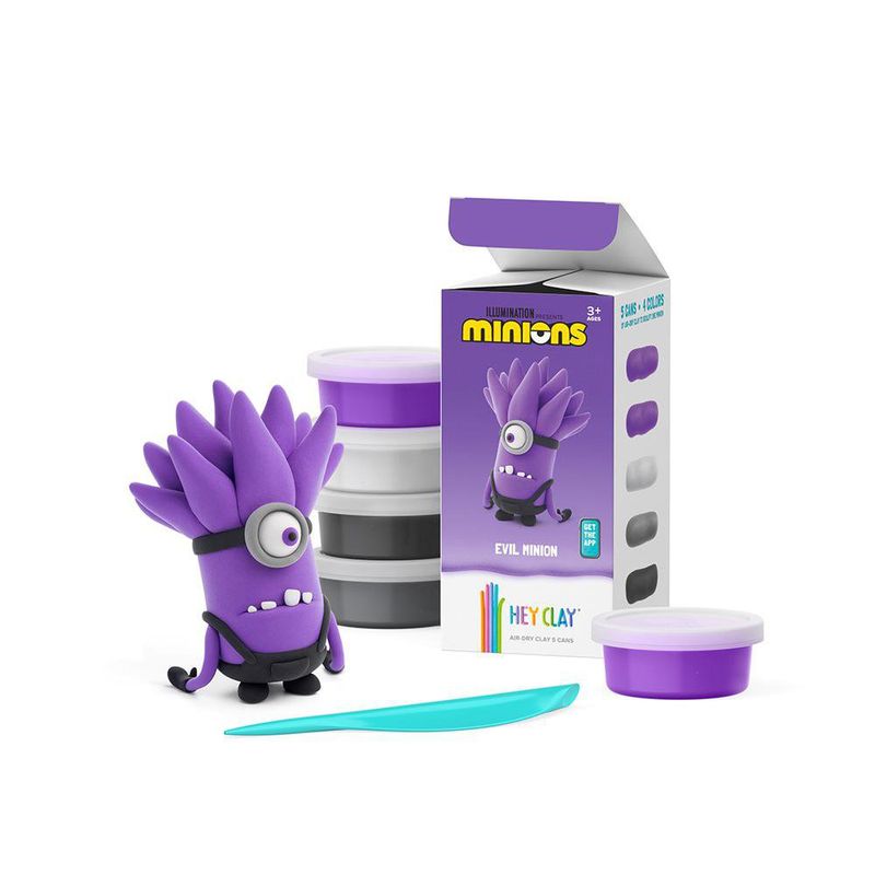 Set 5 Latas de Arcilla Minion Malvado